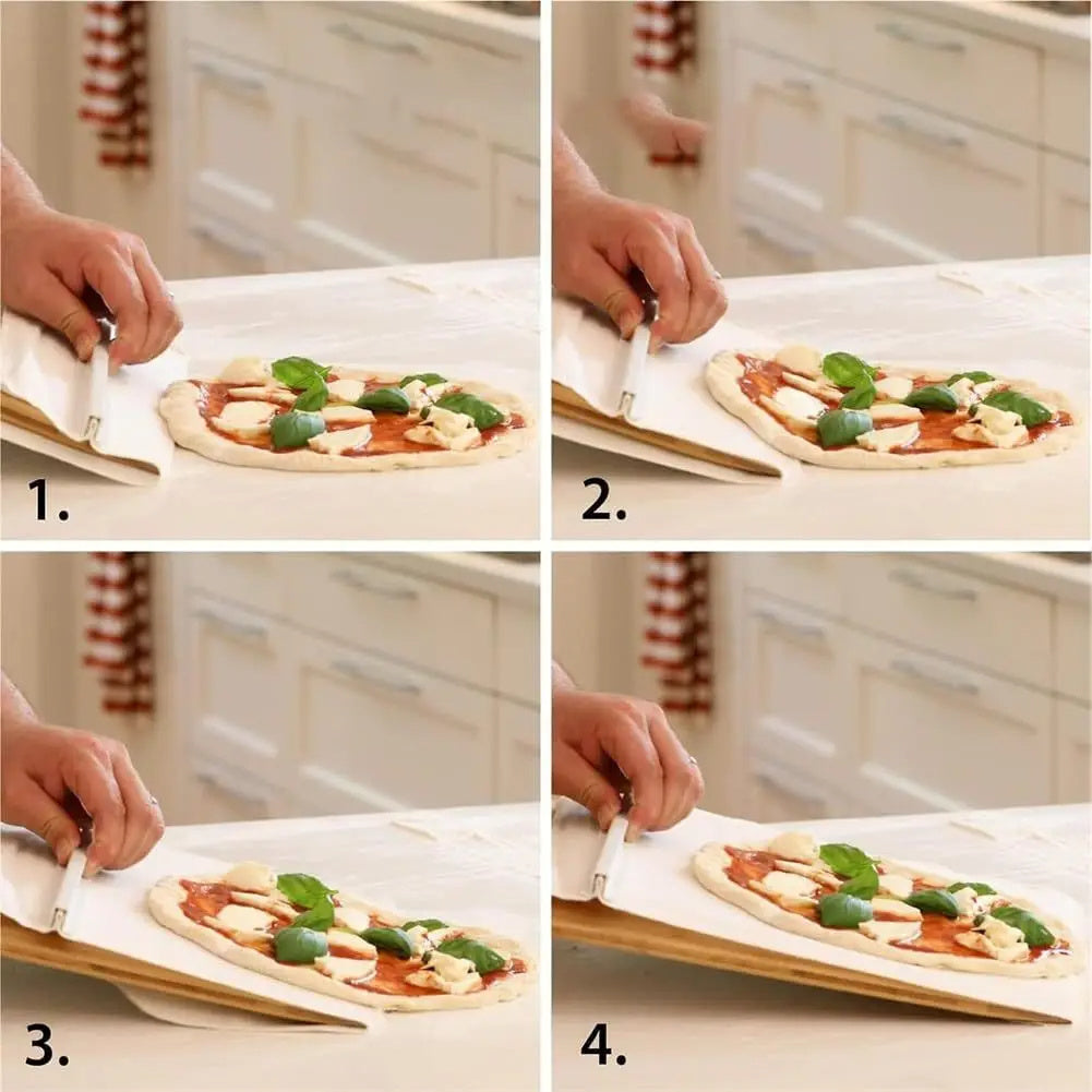 Sliding Pizza Paddle – Smooth Oven Transfer, No Sticking
