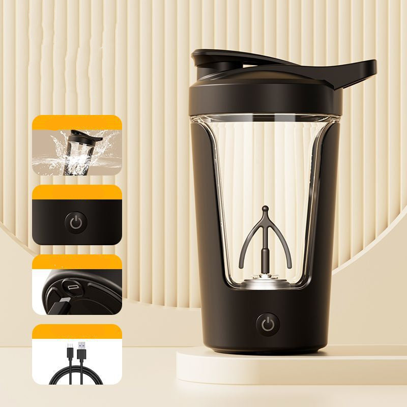 Rechargeable Mixer Bottle – Blend Protein, Coffee, or Supplements