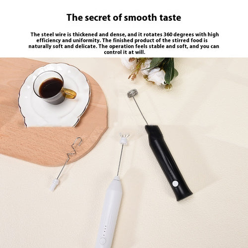 Low Noise, High Froth - USB-C Milk Frother