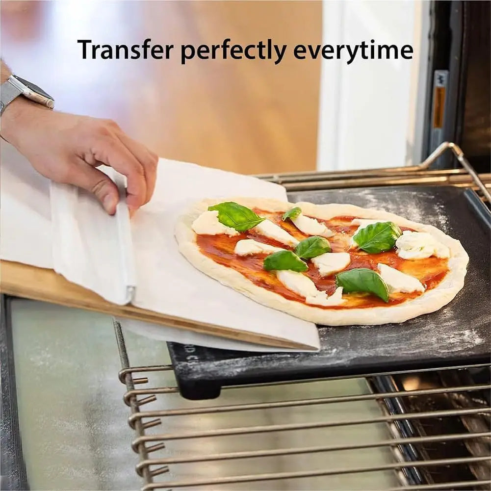 Sliding Pizza Paddle – Smooth Oven Transfer, No Sticking