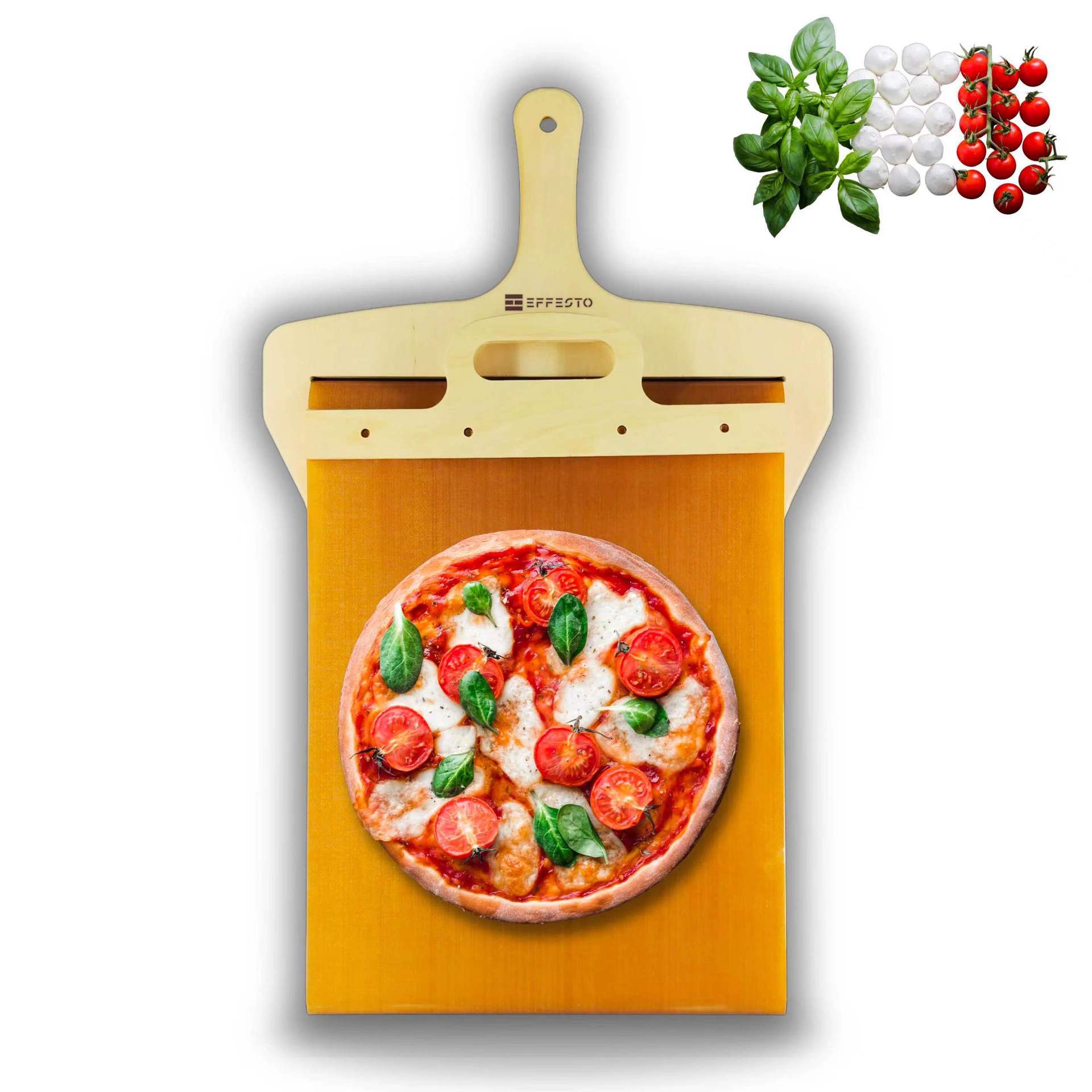 Sliding Pizza Paddle – Smooth Oven Transfer, No Sticking