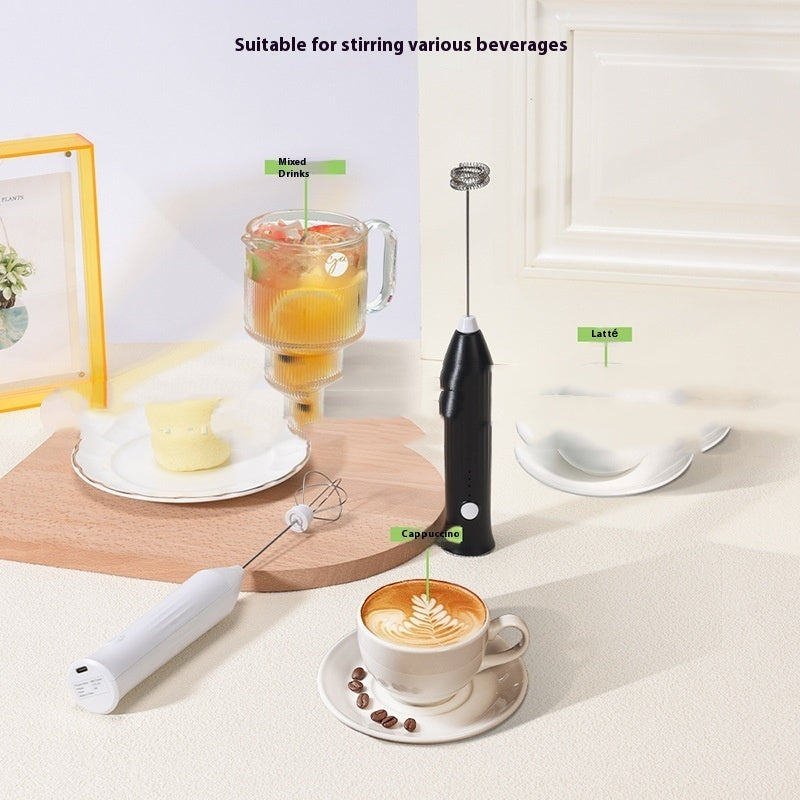Low Noise, High Froth - USB-C Milk Frother