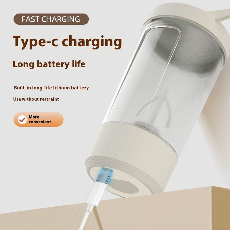 Rechargeable Mixer Bottle – Blend Protein, Coffee, or Supplements